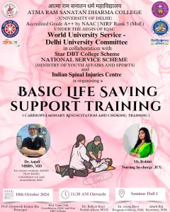 BASIC LIFE SUPPORT TRAINING (Cardiopulmonary Resuscitation and Choking Training)