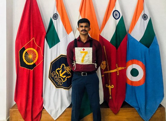 Shubham Devrani secured 12th Rank in Combined Defence Services (CDS-1) Examination